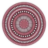 Christmas decoration in red vector