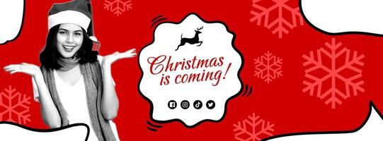 Christmas Cover for Influencer template