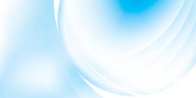 Abstract geometric white and blue color background with curve lines. illustration. vector