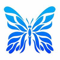 illustration graphic of design abstract Beautiful butterfly for tattoo vector