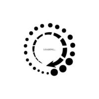 The loading bar is hand drawn. load doodle vector