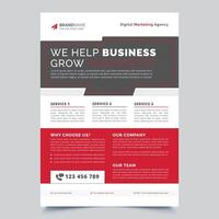 Annual report brochure flyer design template , Leaflet presentation, book cover in A4 size vector