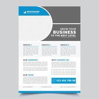 A4 size annual report brochure flyer design template , Leaflet presentation, book cover design vector