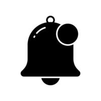 The notification icon is a bell and a dot vector