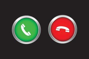 phone call icon design vector