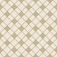 Seamless Geometric Diagonal Plaid Check Pattern On Ivory Background vector
