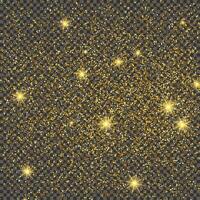 Gold glittering dust on a gray background. Dust with gold glitter effect and empty space for your text. illustration vector