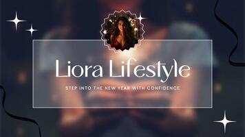 Bokeh New Year Facebook Cover template