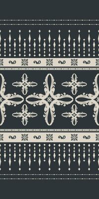 Delicate Exquisitely Cross Pattern Silver Weaves Embroidery on Dark Background. Haute Couture Jacquard Seamless Pattern. Detailed Elegant Design for Luxurious Textile, Border, Luxury, Garment, Necktie