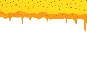 melted cheese background illustration with copy space vector