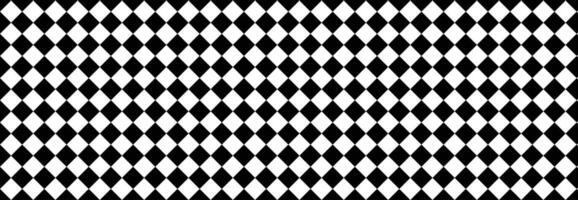 Diagonal chess tile illustration on black white tile. Diagonal chess tile. vector