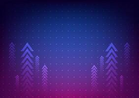 Abstract arrow technology background. Arrow light moving fast concept. Design for line digital network fiber optic connection. vector