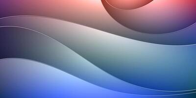 modern 3d colorful gradient wave pattern background vector