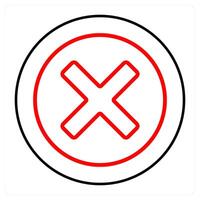 remove and minus icon concept vector