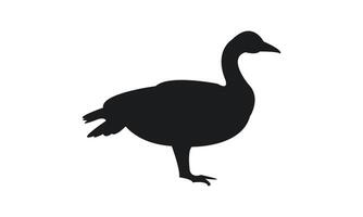 Goose Bird Silhouette vector