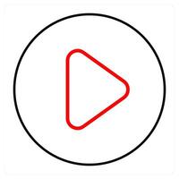 player and sound icon concept vector