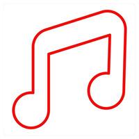 music and music notes icon concept vector