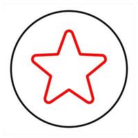 favorite and like icon concept vector