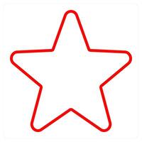 star and like icon concept vector