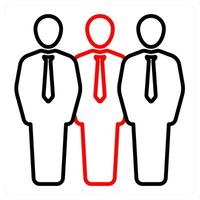 team and group icon concept vector