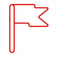 Signpost and map icon concept vector