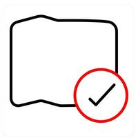 Location and pin icon concept vector