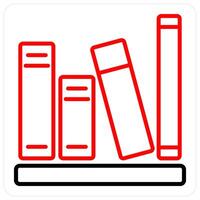 Library and education icon concept vector