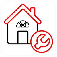 Home Repair and renovation icon concept vector