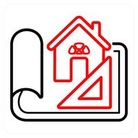 Design House and house icon concept vector