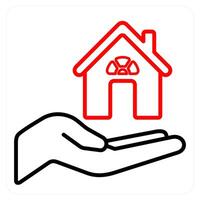Home Loan and home icon concept vector
