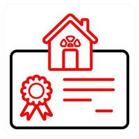 Ownership and owner icon concept vector