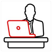 Desk and school icon concept vector