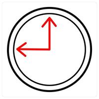 Time and timer icon concept vector