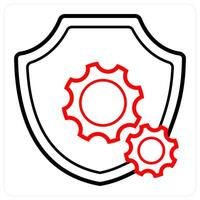 Security Setting and lock icon concept vector