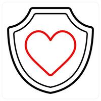 Favorite and like icon concept vector