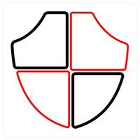 Security and shield icon concept vector