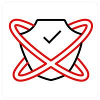 Guard and security icon concept vector