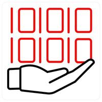 Programming and file icon concept vector