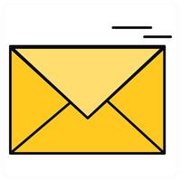 Message and mail chat icon concept vector