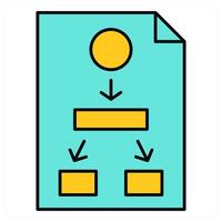 Business Hierarchy and team icon concept vector