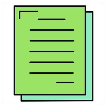 Duplicate Copy and file icon concept vector