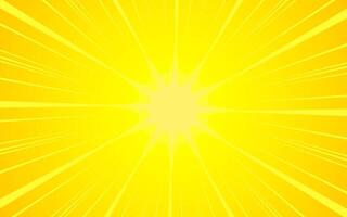 sunburst comic effect background with halftones. pop art comic style background. vector