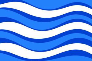 A visually appealing abstract design featuring blue and white waves, ideal for backgrounds or artistic applications. vector