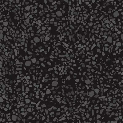 The black grainy texture of the asphalt. Seamless pattern background.