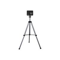 Action camera on a tripod. Equipment for 4k . vector