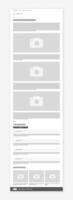 Blog page Wireframe, Webpage prototype. Website Interface Web and UX UI Design. vector