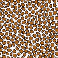 Camelopard print skin, camouflage illustration design. Wildlife seamless pattern background. Africa style textile. vector