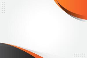 Landscape Background With Corner Abstract Ornament vector