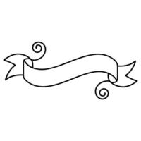 Ribbon banner icon illustration vector