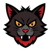 Wild Cat Logo Design vector